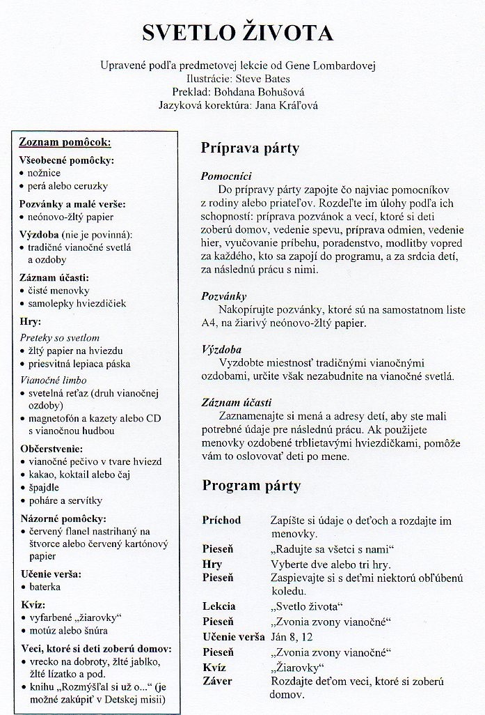 Svetlo života