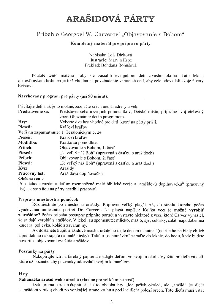 Arašidová párty