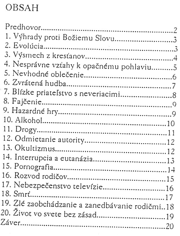 R. Harrison: Problémy detí