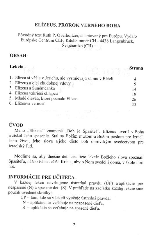 Elízeus - text