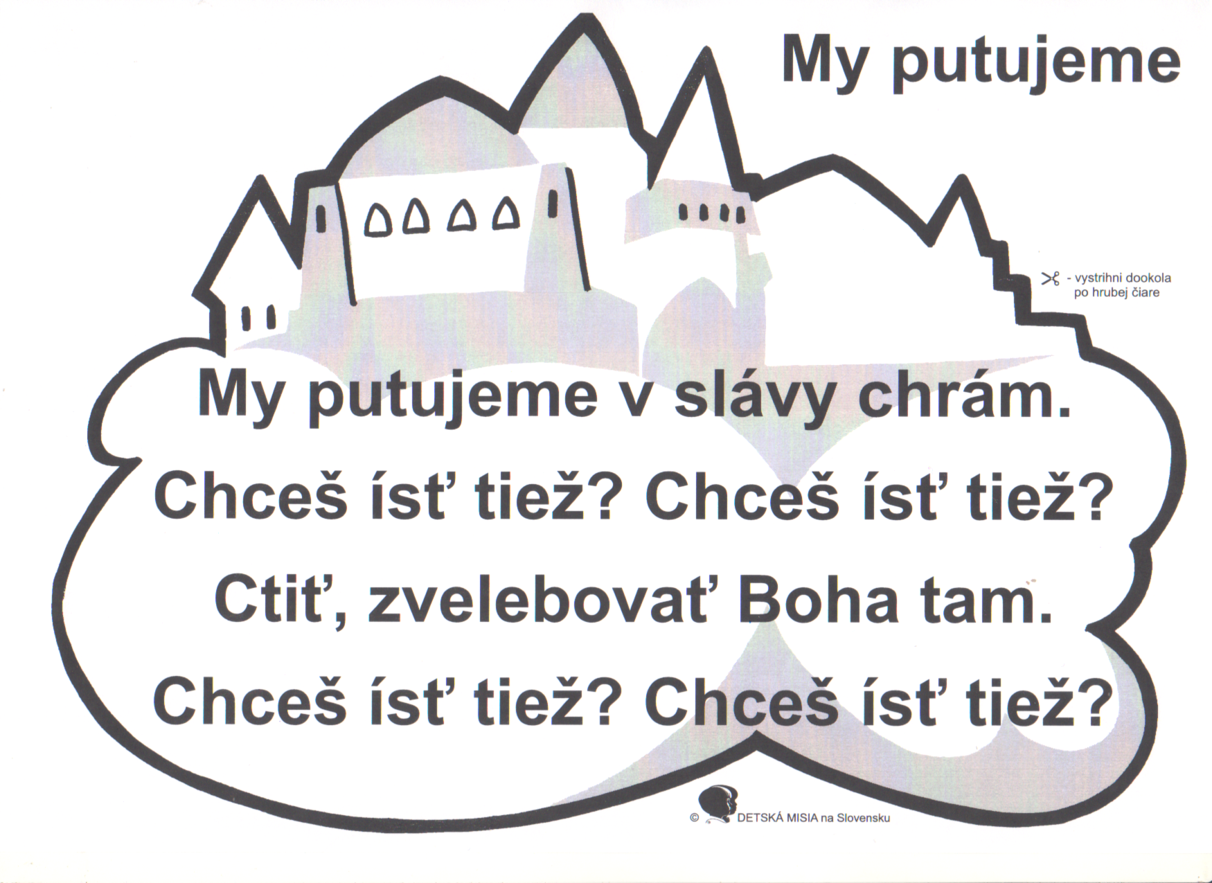My putujeme
