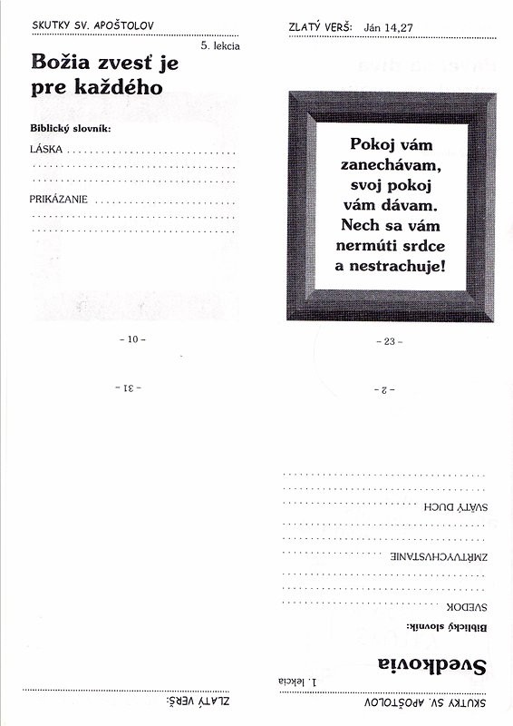 Pavol, Boží služobník (Skutky 1 a 2) - balíček