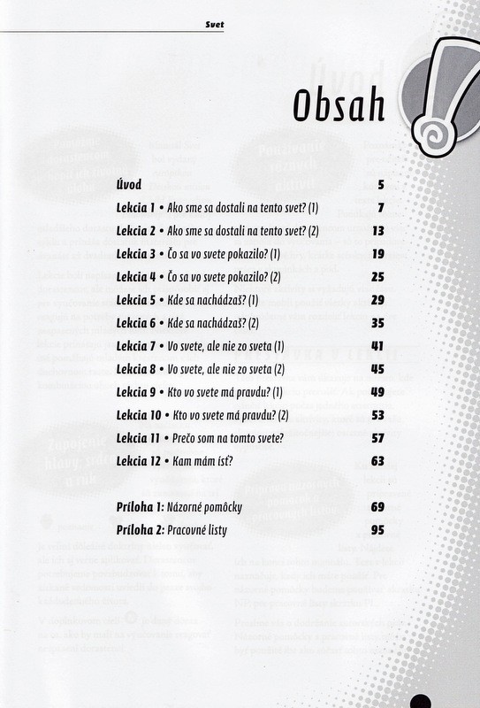 Svet - 12 tém pre dorast (kniha + CD)